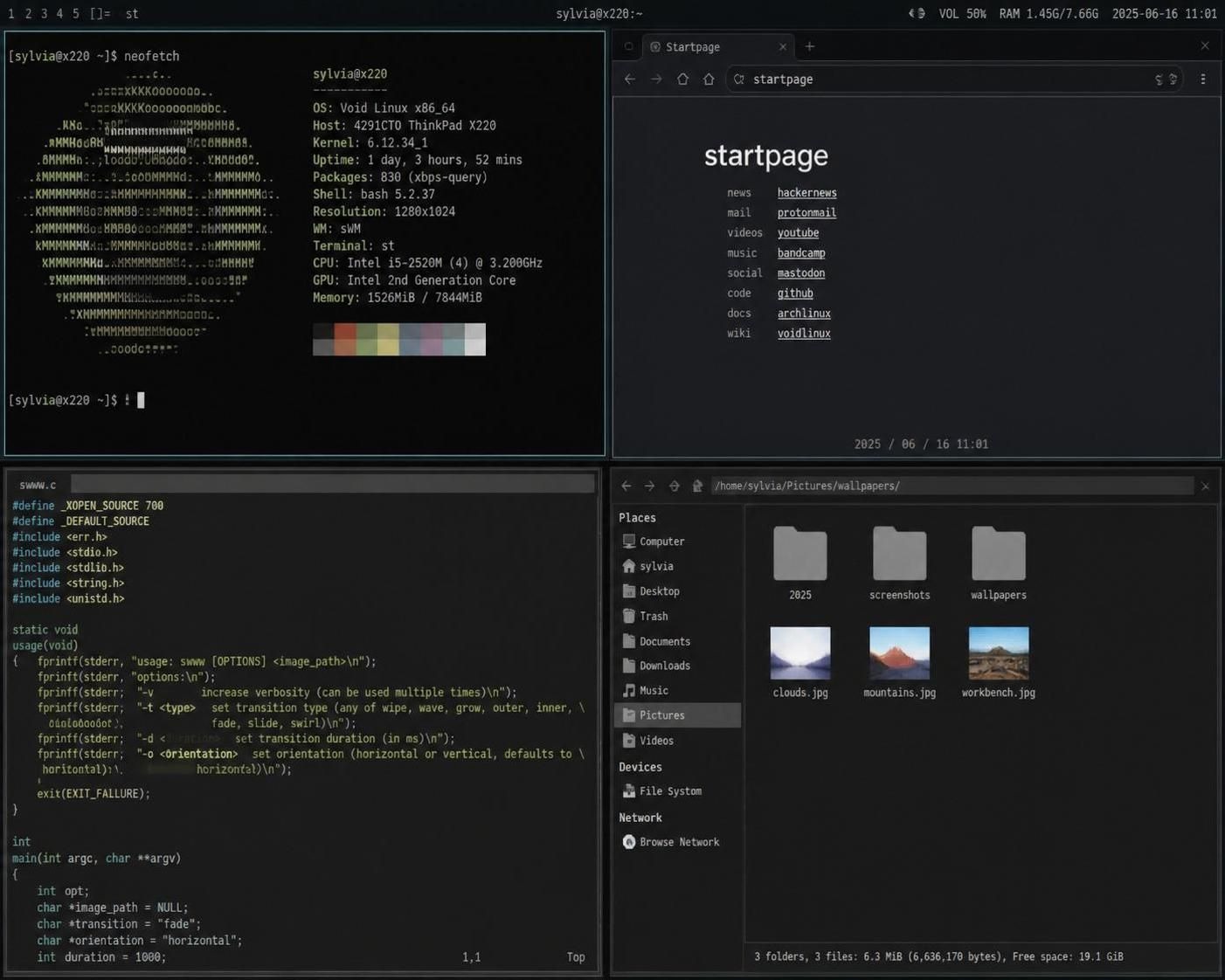 erfahren sie, wie sie swm konfigurieren können: tipps, tastaturkürzel und optimierungen für einen effizienten und schlanken desktop.